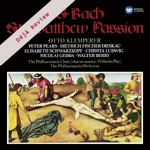 Bach St Matthew Passion Klemperer Warner 2435675382