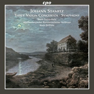 Stamitz Violin Concertos CPO 5554792