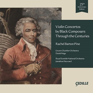 Violin Concertos by Black Composers Barton Pine Cedille CDR90000214