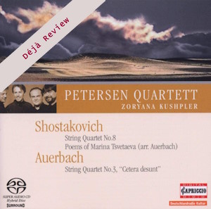 shostakovich auerbach quartets capriccio