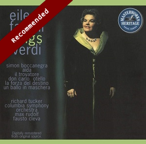 Eileen Farrell Sings Verdi Presto Sony MHK62358