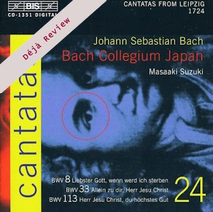 bach cantatas bis