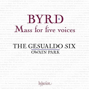 Byrd Mass for-5 Voices Park Hyperion CDA68416