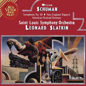 Schuman Symphony 10 Slatkin RCA 09026 612822