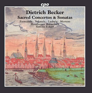 Becker Sacred Concertos and Sonatas cpo 5554642