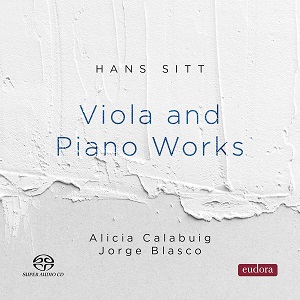 Sitt viola and piano works Eudora EUDDR2305