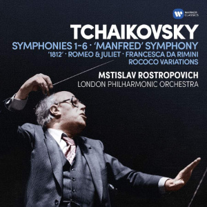 Tchaikovsky Symphony No 1-6, Manfred Symphony, Overtures Warner Classics
