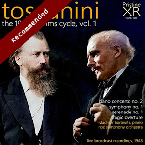 brahms toscanini pristine audio