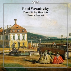 Wranitzky String Quartets CPO 5554662