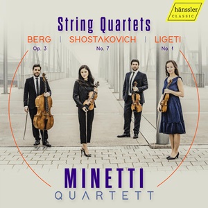 Berg Shostakovich Ligeti Minetti Qt Hanssler HC23060