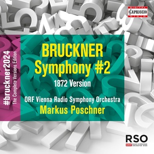 Bruckner Symph 2 1872ver Poschner Capriccio C8093