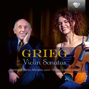 Grieg Violin Sonatas Brilliant 96949