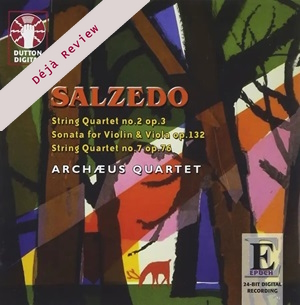 Salzedo String Quartets Dutton CDLX7113