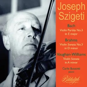 Szigeti Bach Brahms RVW Biddulph 850412