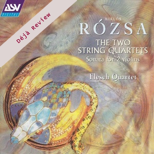 Rozsa String Quartets Flesch ASV CDDCA1105