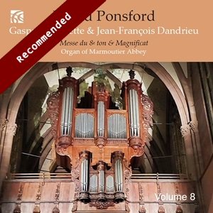 Corrette Dandreau Ponsford Organ Music from the Golden Age v8 Nimbus NI6438