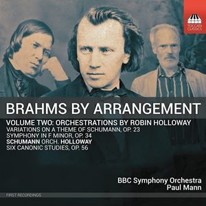 Brahms Schumann Holloway arr Toccata TOCC0450