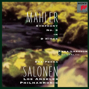 mahler symphony 3 sony