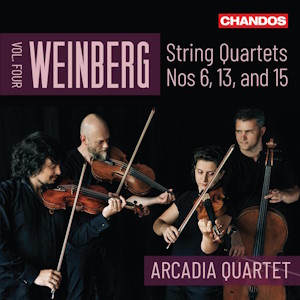 weinberg quartets chandos