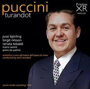 Puccini Turandot Bjorling Nilsson Pristine PACO218