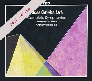 Deja JC Bach Complete Symphonies Hanover Band cpo 9998962