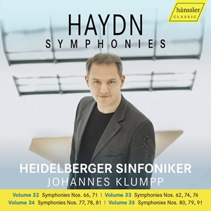 Haydn Symphs v32-35 Hanssler HC24039