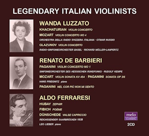 Legendary Italian Violinists Meloclassic