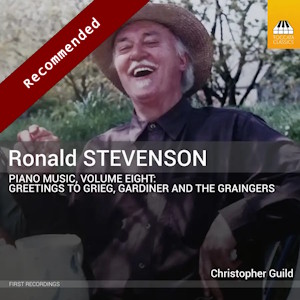 Stevenson: Piano Music Vol. 8 (Toccata Classics) Stevenson v8 TOCC0787