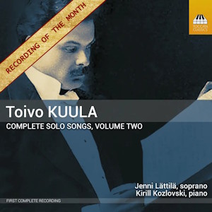 Kuula: Complete Solo Songs Volume Two (Toccata Classics) kuula songs toccata