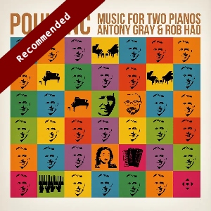 Poulenc MusicforTwoPianos DivineArt