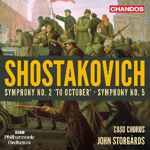 Shostakovich Symphony2and5 Chandos
