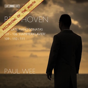 Beethoven: Late Piano Sonatas (BIS) beethoven piano bis