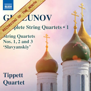 Glazunov: String Quartets No.1-3 (Naxos) glazunov quartets naxos