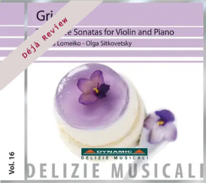 Grieg: Violin Sonatas (Dynamic)