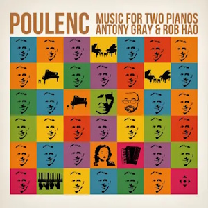 Poulenc: Music for Two Pianos (Divine Art) poulence twopianos