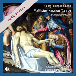 Telemann: Matthäus Passion (Christophorus) telemann matthewpassion christophorus