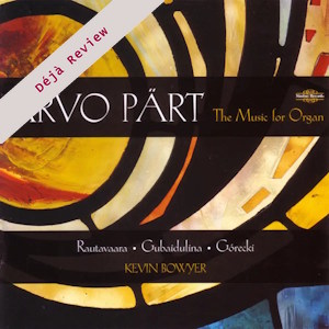 Pärt: The Music for Organ (Nimbus) Part organ NI5675