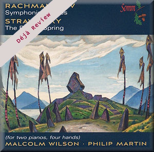 Rachmaninov and Stravinsky played on two pianos (SOMM) rachmaninov stravinsky somm