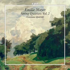 Mayer: String Quartets Vol 2 (cpo) mayer stringquartets2 cpo